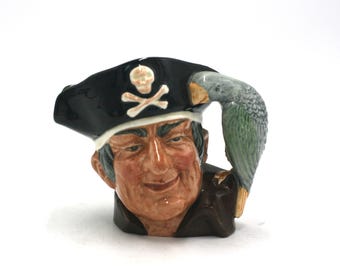 vintage Royal Doulton Toby Mug Long John Silver 1951