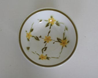 vintage mid century bowl ceramic guild esperanto trala pattern