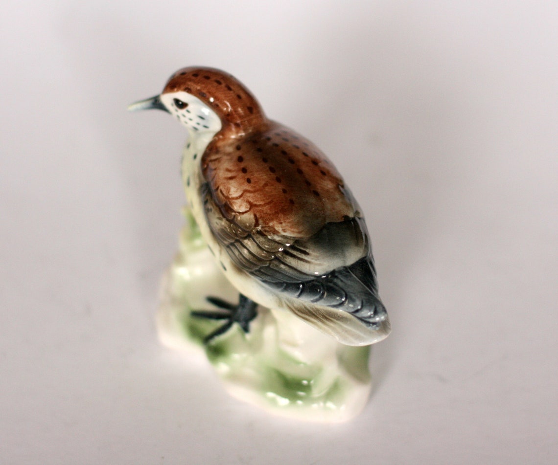 Vintage sandpiper figurine by Bird Collection JSC Etsy