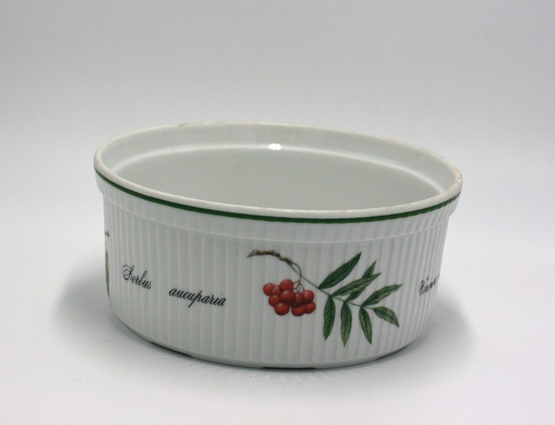 CENDRIER PORCELAINE APILCO Décor Fleurs Pensées EUR 8,90 - FR