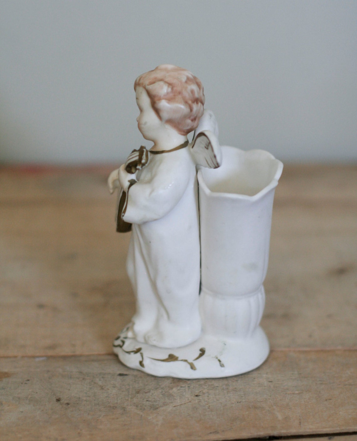 Vintage napco angel vase Etsy
