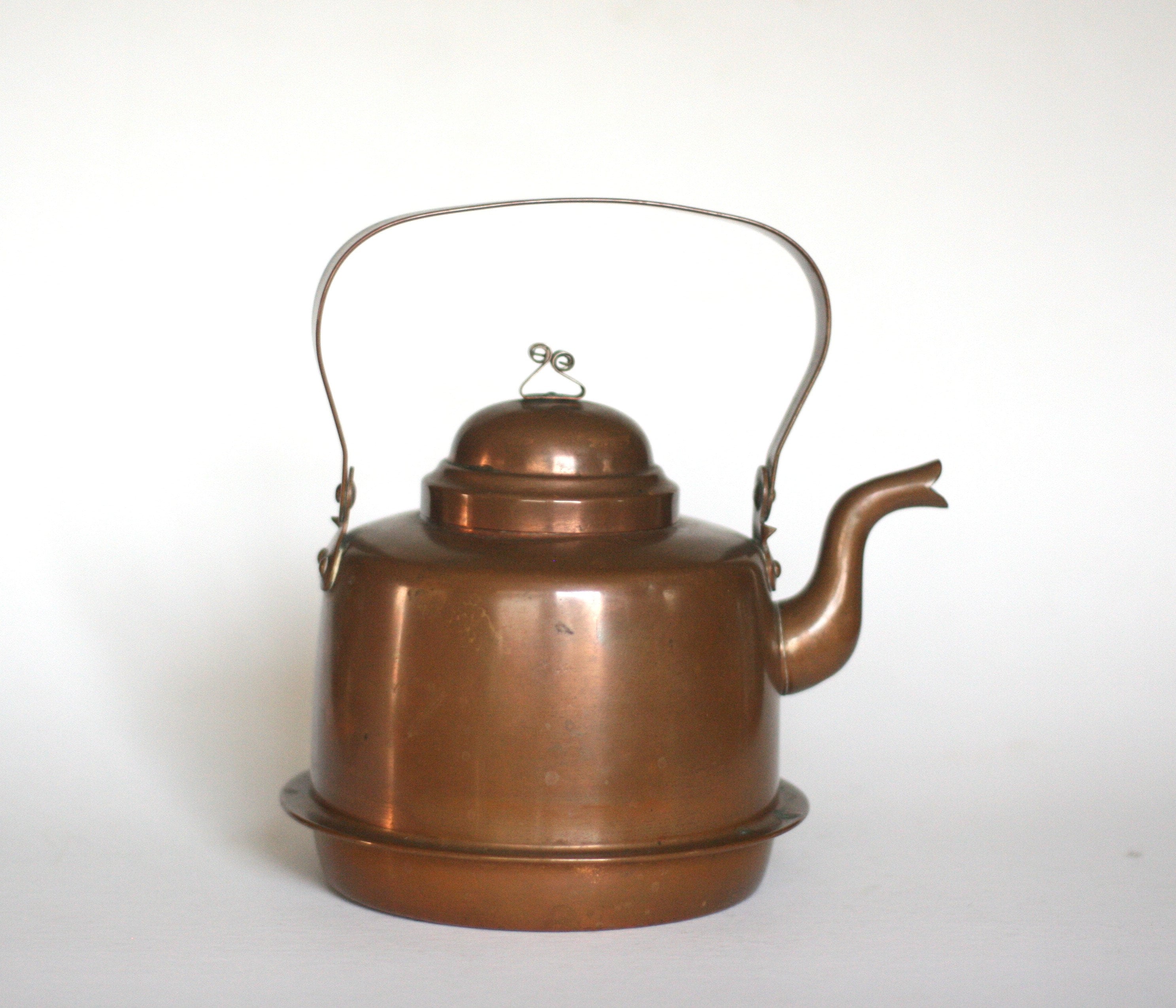 Vintage Premier System Electric Copper Tea Kettle Pot Made in