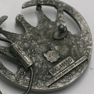 vintage silver crown belt buckle Great American products 2004 image 3