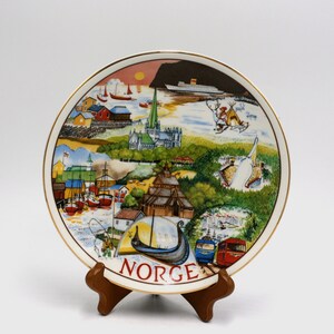 vintage Figgjo Norway Norge Plate image 1