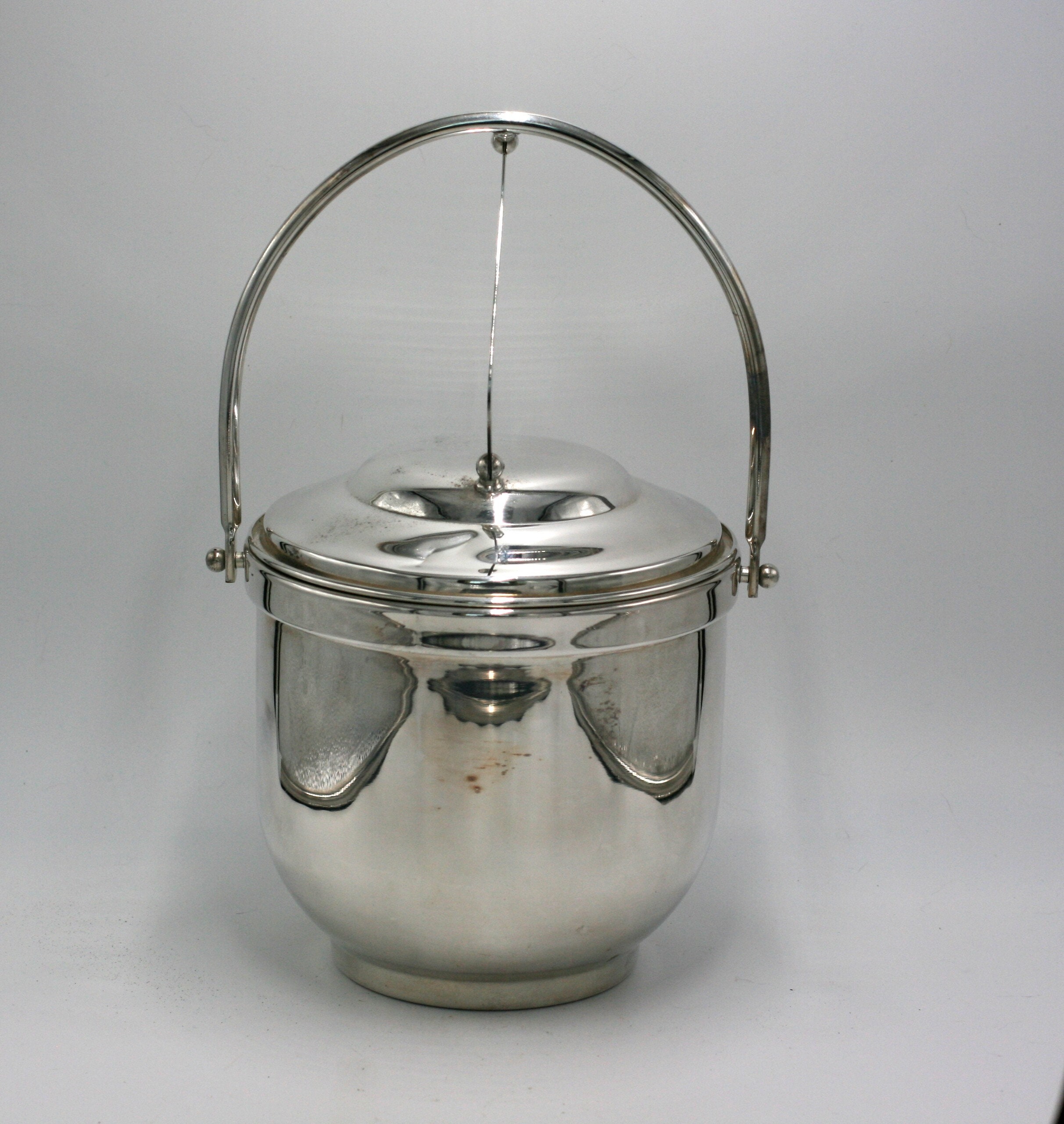 Sheffield Silverplate Thermos Ice Bucket