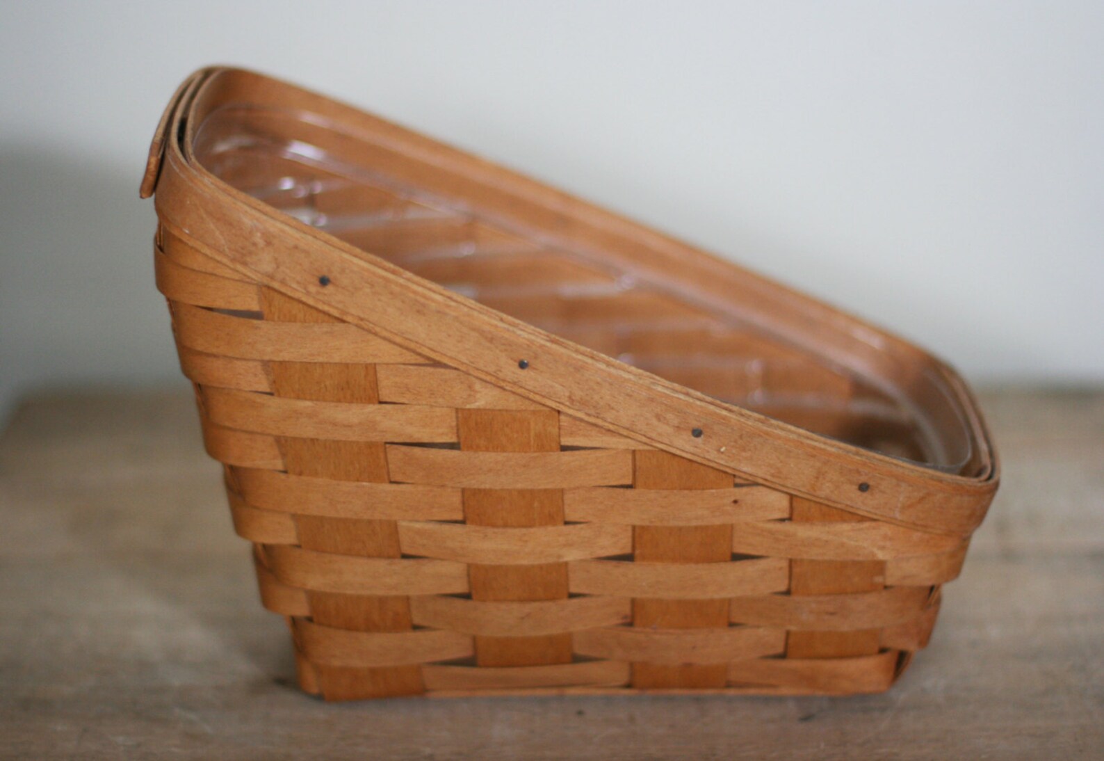 Vintage longaberger basket with liner 1994 Etsy