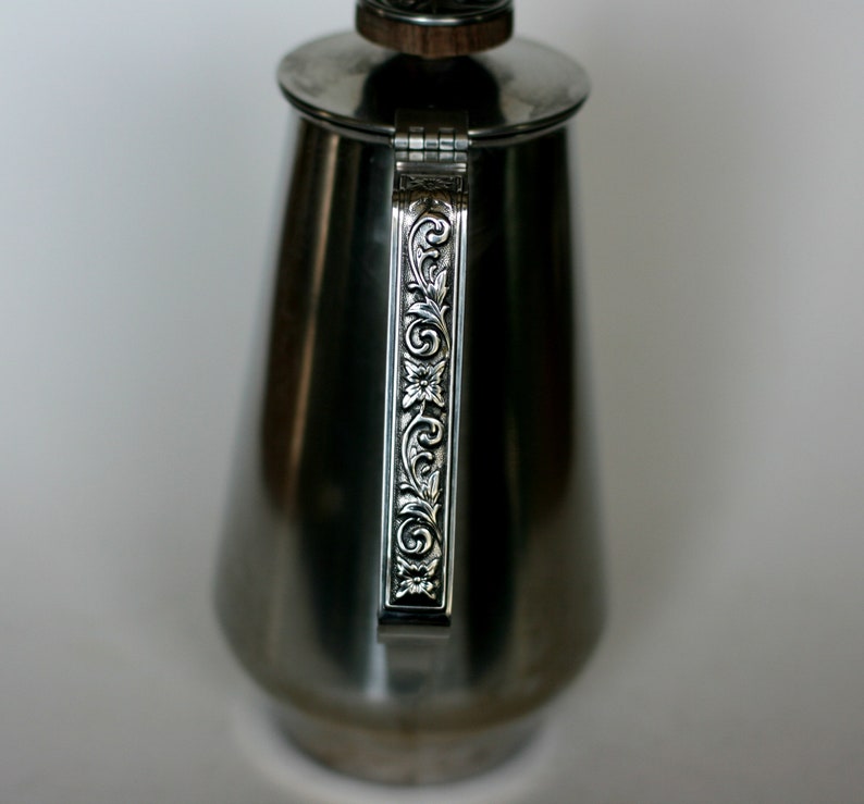 vintage International Decorator Stainless coffee server image 3