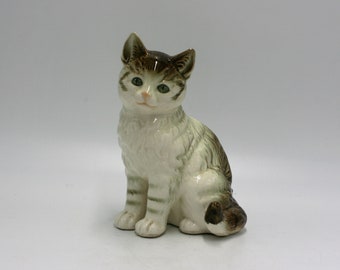 vintage ceramic cat made in Japan