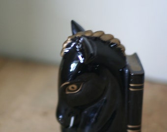 Vintage Horse Bookend