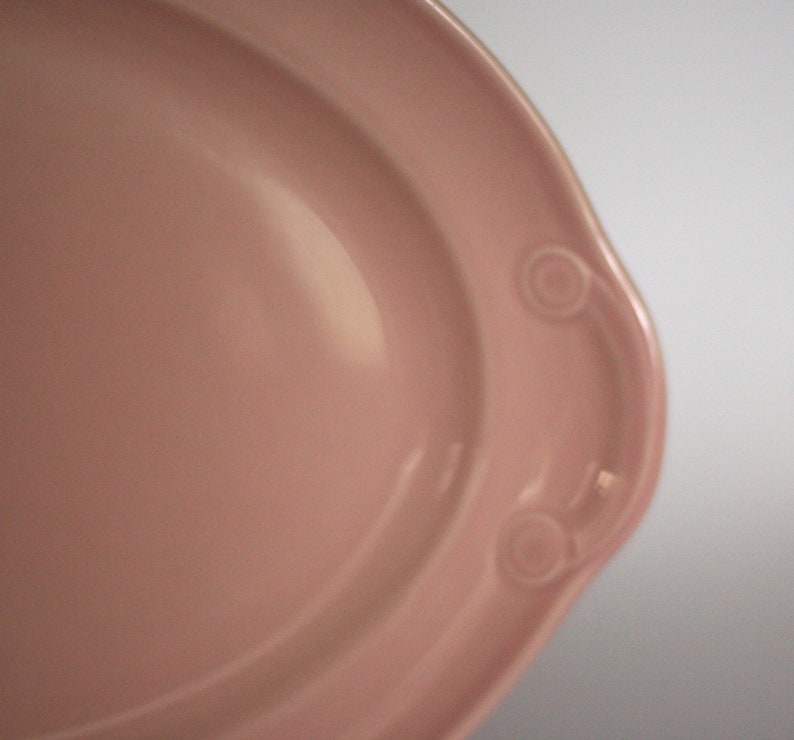 Vintage Luray Pastels Serving Platter in Pink Etsy