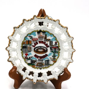 vintage Las Vegas Souvenir Plate