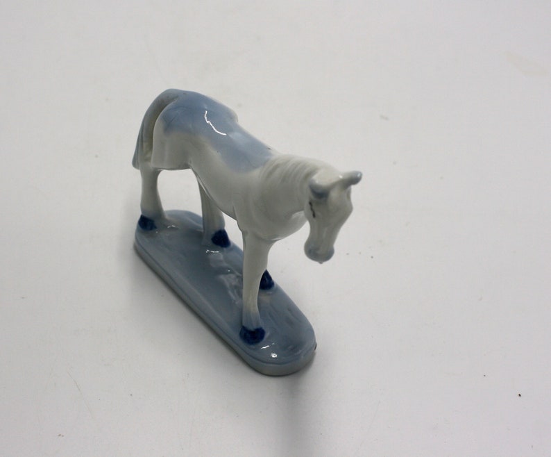 vintage porcelain horse made in japan image 4