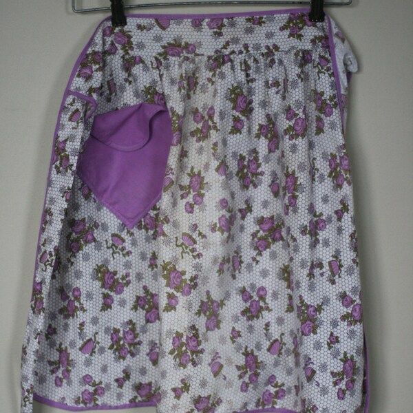 vintage cotton apron