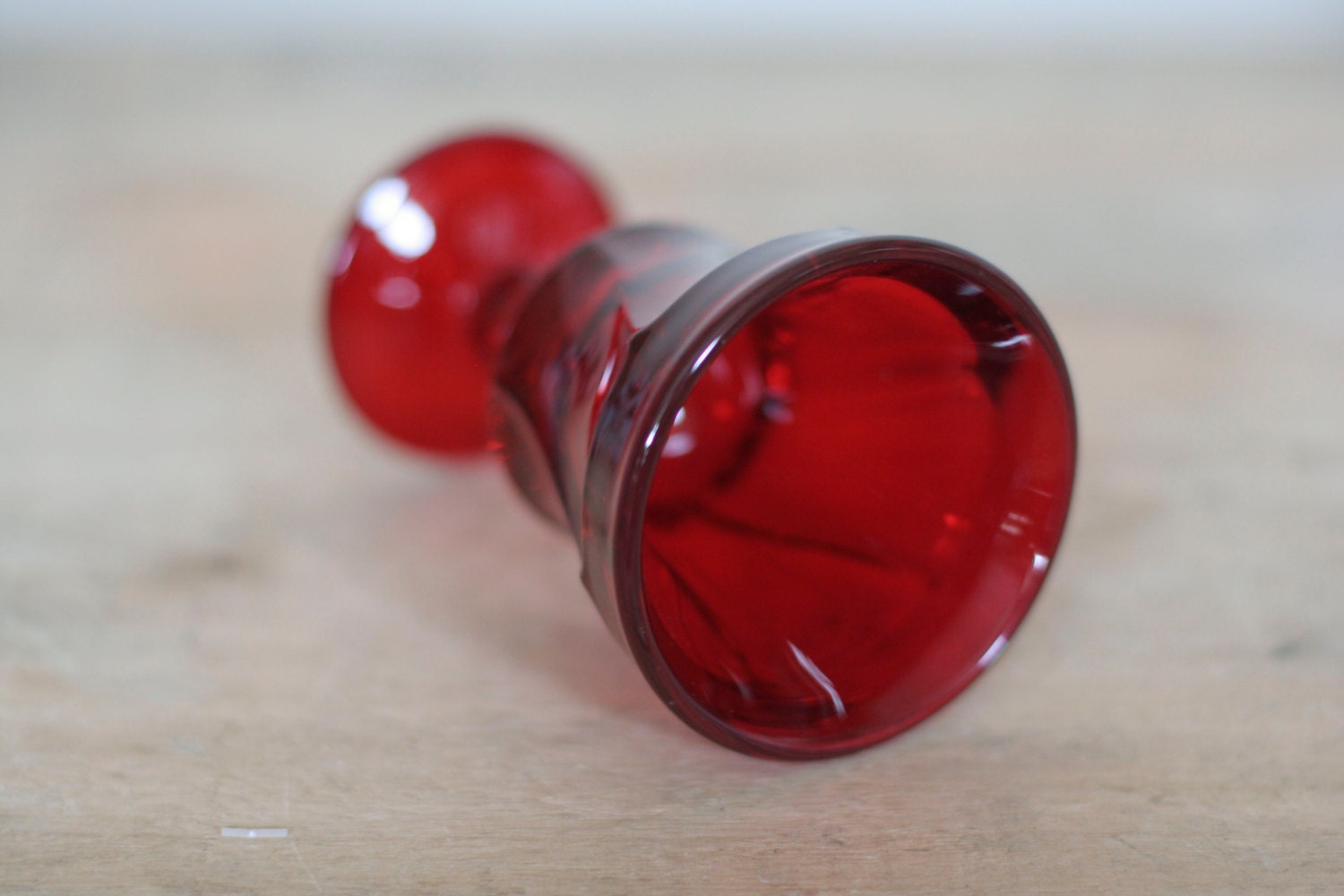 Vintage Fostoria Jamestown Ruby Red Sundae Dish Etsy