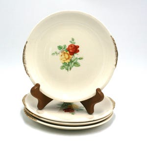 vintage Paden City Pottery Small Plates Set of Four