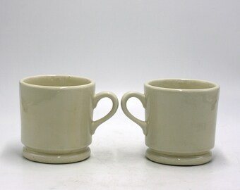 vintage Hall Coffee Mugs set of two