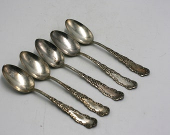 vintage Wm. Rogers and son silverplate spoons