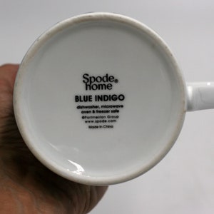 vintage Spode Blue Indigo coffee mugs image 3