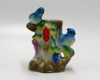 vintage bluebird vase made in Japan