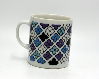 vintage ceramic coffee mug made in Japan