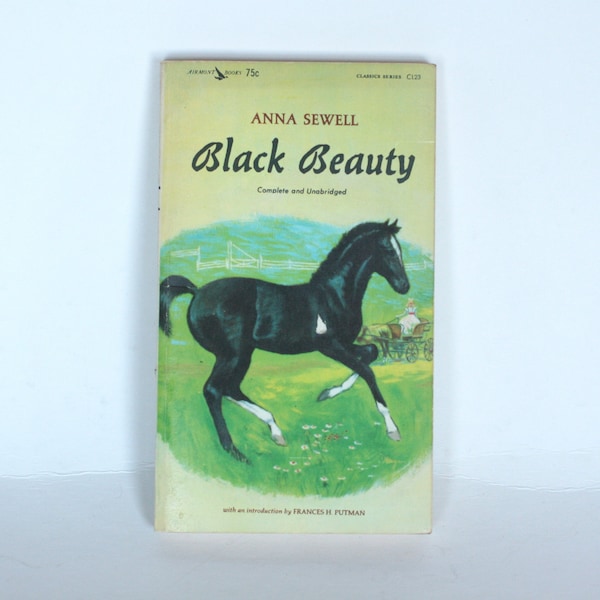 Black Beauty paper back by Anna Sewell Airmont Books 1963