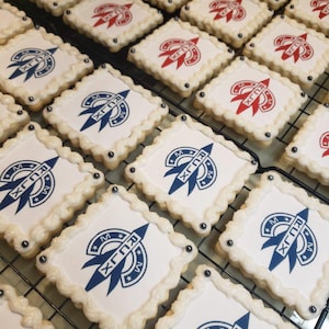 Custom Logo Sugar Cookies – Edible Image Cookies for Events & Gifts