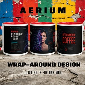 Programmer Coffee Mug, Error Message Design, Coding Desk Decor