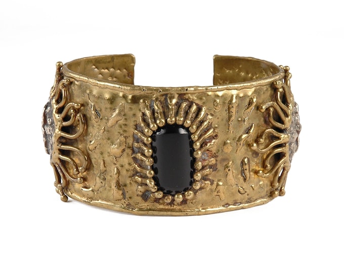 Bague Vintage Brutalisme Pal Kepenyes - Bijou D'artiste Années 60/70 - Taille Ajustable