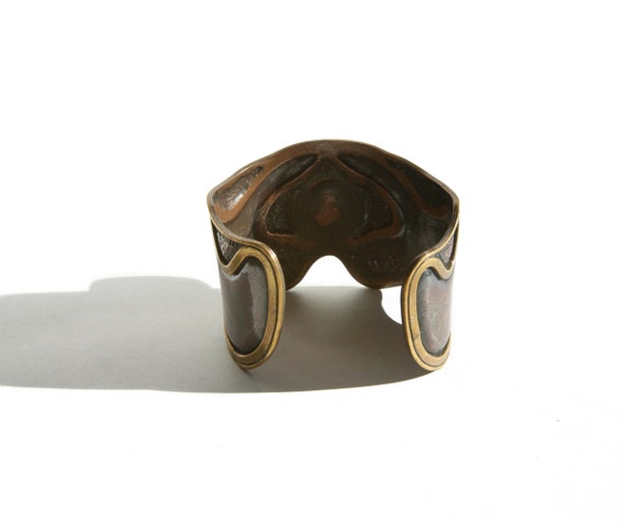 Signed ARTESANIA AMERI Collar Necklace + Cuff Bra… - image 8