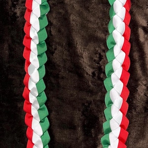 Plain Ribbon Grad Lei