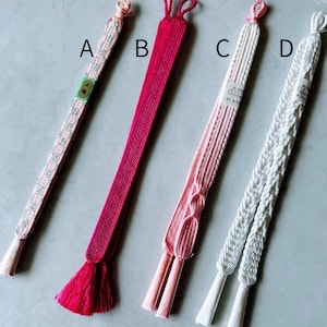 Haorihimo / Haori strings, Vintage Haori-himo, Haori himo, New haorihimo, Kimono accessories,