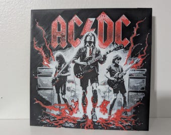 AC/DC Hueforge Print