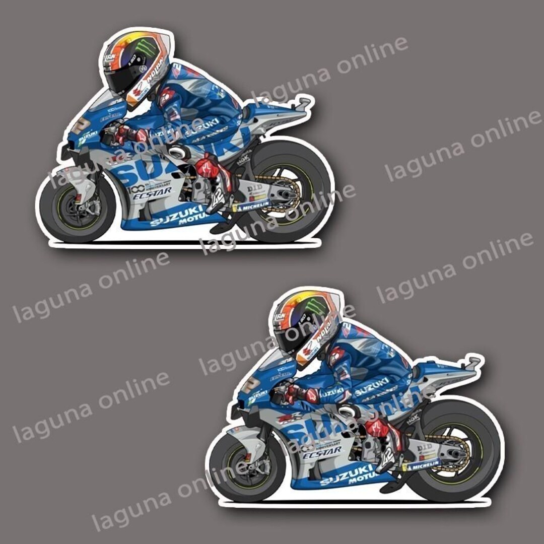Alex Rins Logo Gloss Weatherproof Decal Sticker 3 - Etsy