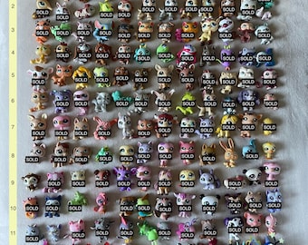 Littlest Pet Shops Authentic YOU CHOOSE! LPS - Post 1/2 Collectible Pets Retro