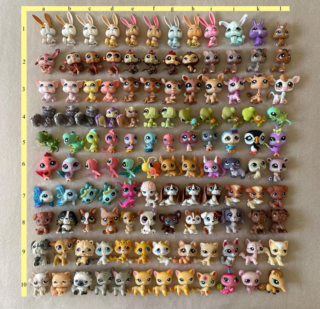 Littlest Pet Shop LPS Authentic Collectible Pets YOU CHOOSE Post 2/2 - Etsy