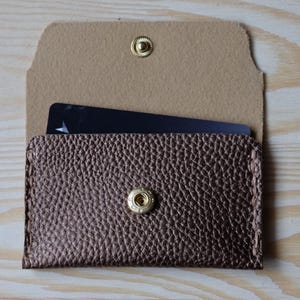 Custodia in similpelle per carte di credito, tessere dell'autobus, badge di accesso, ecc.