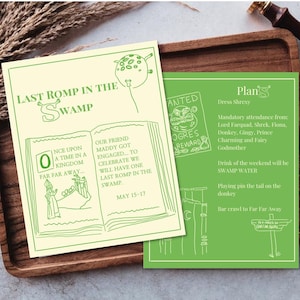 Shrek Party Invitation