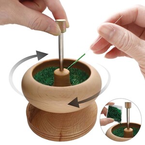 Bead Spinner tool with Needle for Jewelry Making – Fast & Easy Beading Tool