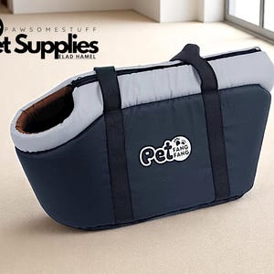 Weiche Haustier Reisetasche | Atmungsaktiver Träger | Leichte Welpen Handtasche | Verstellbare Riemenkiste | Faltbare Tierhülle