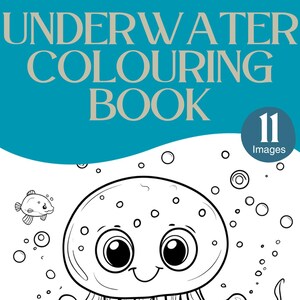 Unterwasser Malbuch von Love Diving The World