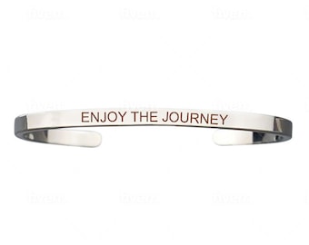 CLOSE-OUT Message Bangle, 6mm,  Mantra, Bracelet, Stacking Bracelet, Positive Message, Cuff Bracelet, One Size, Daily Reminder