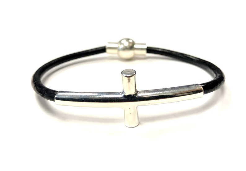 Cross Leather Wrap Bracelets For Women Earthy Cross Wrap Etsy