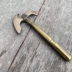 Miniature Bronze Axe and Bottle Opener | Handmade