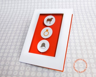 You Ring My Bell, Valentines Day Greeting Card, Fun Valentines Day Card, Sweetheart Valentines Card