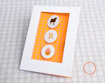 You Are My Cupcake, Sweetheart Card, Love Card, Whimsical Love Card, Anniversary Card, Fun Anniversary Card