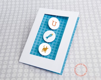 You Rock it Dog, Birthday Card, Fun Birthday Card, Teen Birthday Card