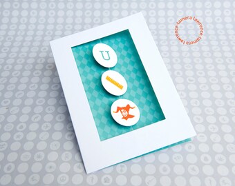 You Rule Fool, Congratulations Card, Fun Graduation Card, Whimsical Congratulations Card, New Job Promotion Congratulations Card