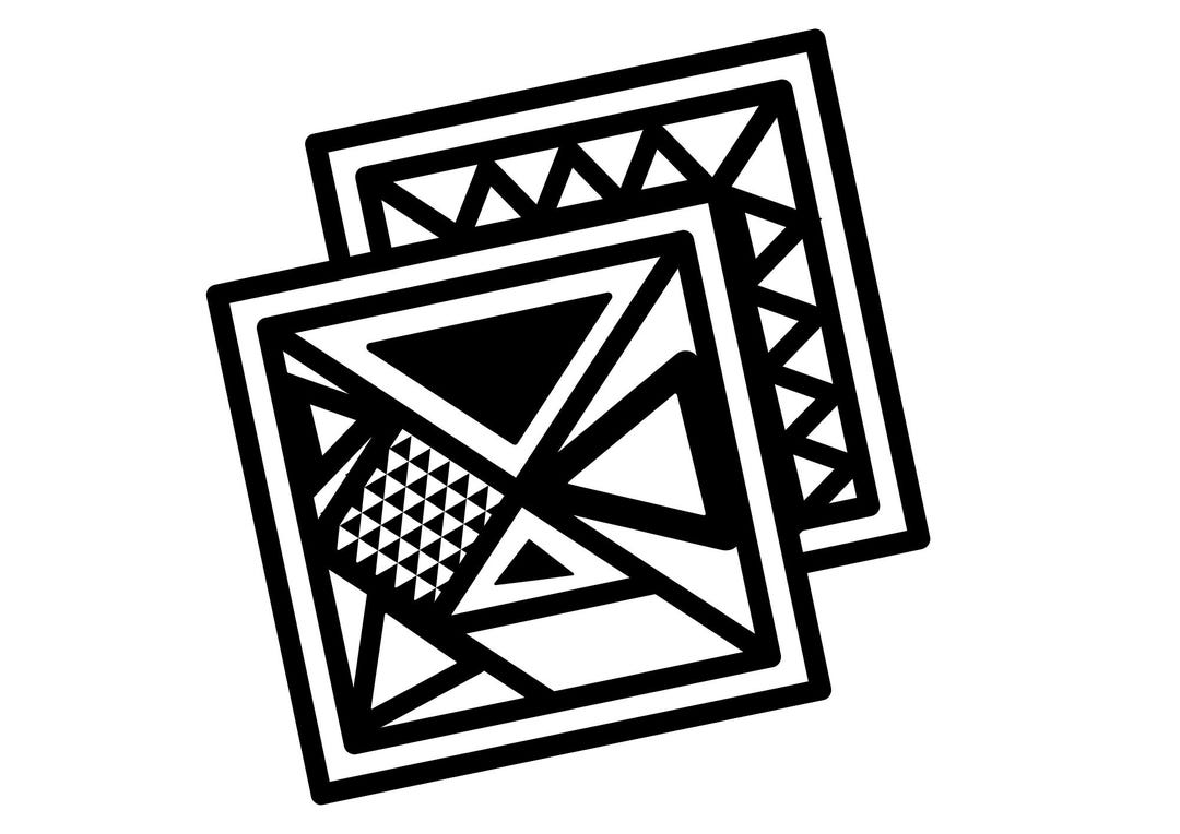 Geometric A4 Colouring in Page - Etsy