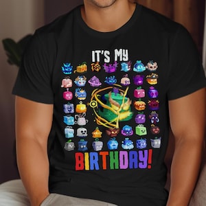 Blox Fruit It&#39;s My Birthday PNG Design for Boys and Girls - Blox Fruit Clipart Mythicals & Legendaries - Blox Fruit Gamer Download