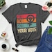 Roe Roe Roe Your Vote T-Shirt For Women, Women Power Shirt, Reproductive Rights, Women's Rights, Pro-Choice Tee, Protest Equality Shirts 
